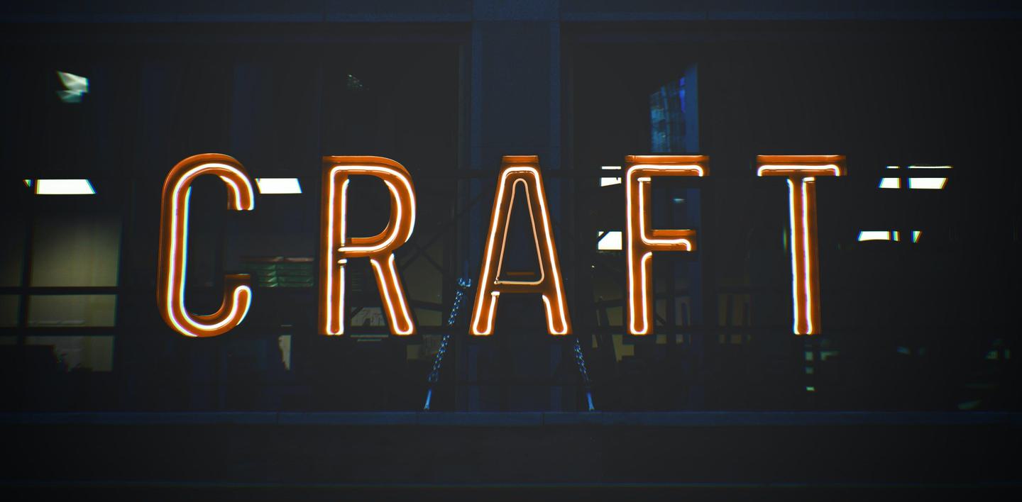 Craft signage